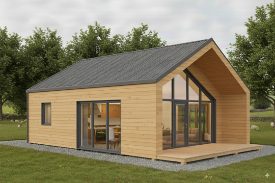  Residential 45m2 + deck Cedar