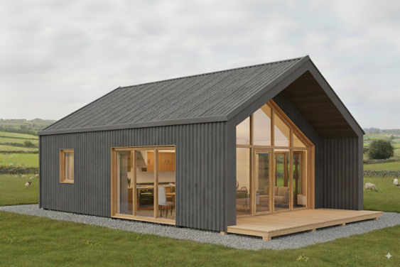  Residential 45m2 + deck Metal Cladding