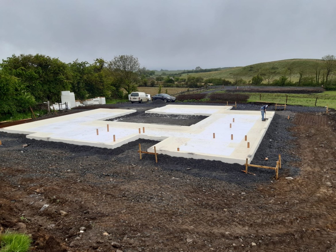 Insulated Raft Foundation Solution